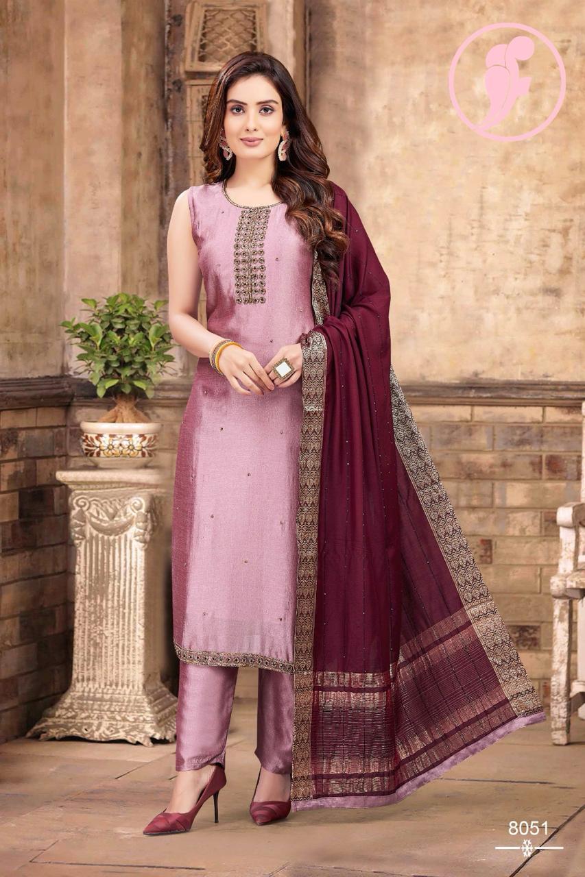 Silk Designer Salwar Suit